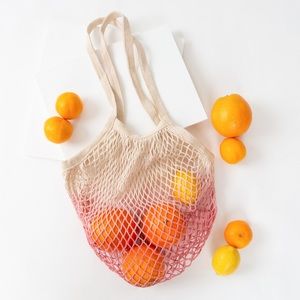 Camp Collection pink market tote